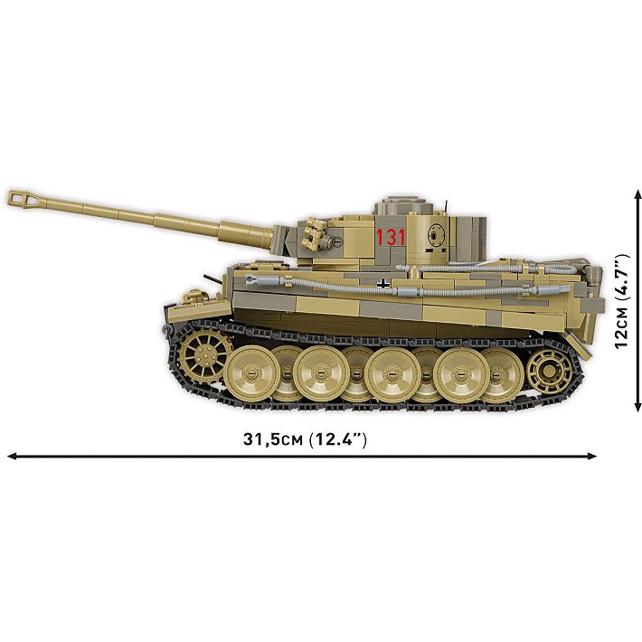 Panzer VI Tiger no131 - uszkodzone opakowanie - fot. 12