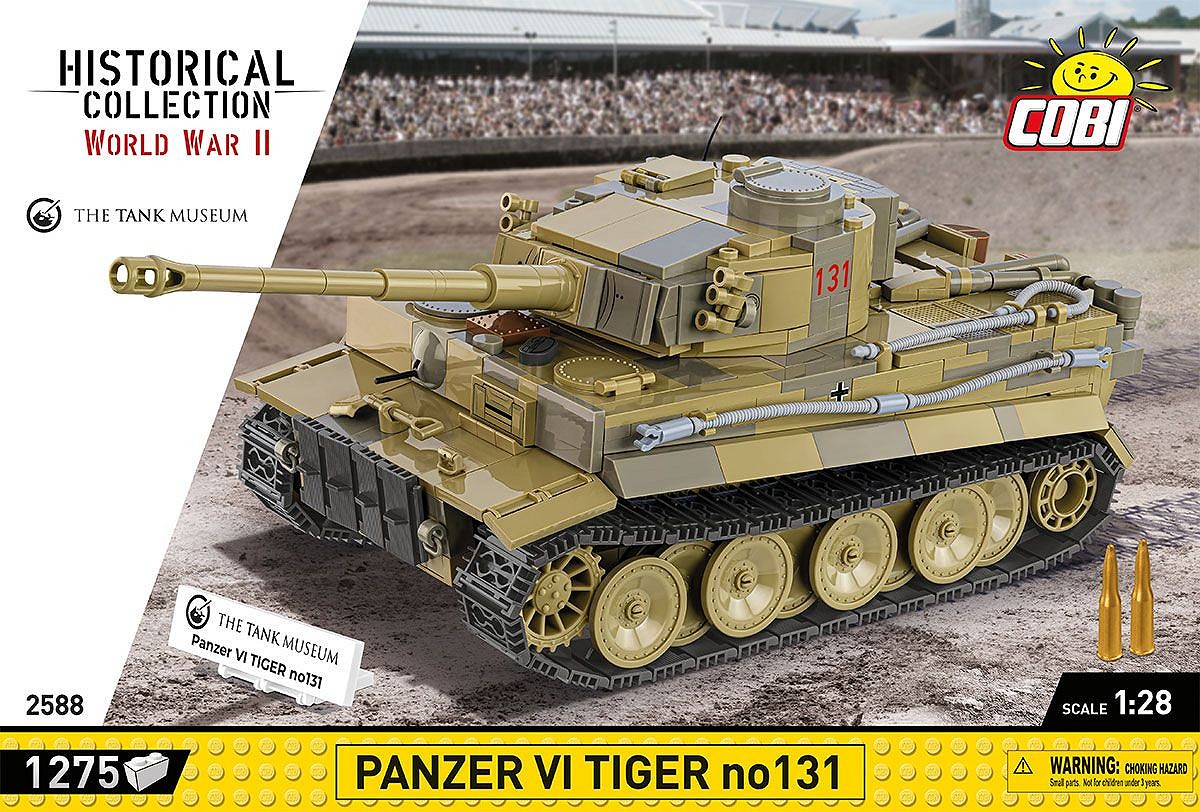 Panzer VI Tiger no131 - uszkodzone opakowanie - fot. 2