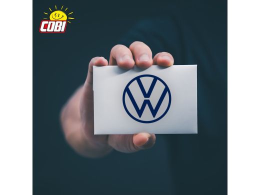 COBI signs license agreement with Volkswagen: New brick car models soon on the market!
