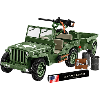 Willys MB & Trailer - Executive Edition - uszkodzone pudełko