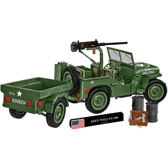 Willys MB & Trailer - Executive Edition - uszkodzone pudełko - fot. 2