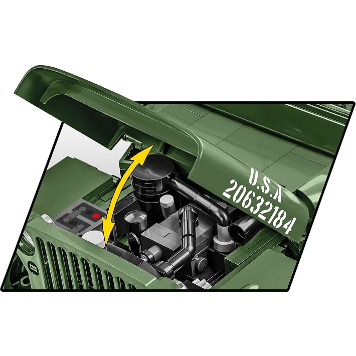 Willys MB & Trailer - Executive Edition - uszkodzone pudełko - fot. 9