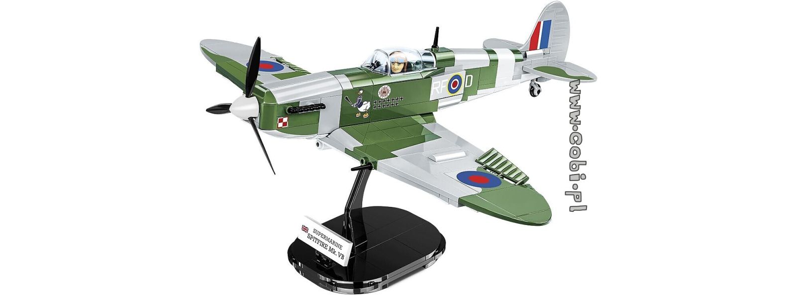 Historia z COBI. Supermarine Spitfire – brytyjski „złośnik”, który dawał popalić Luftwaffe!