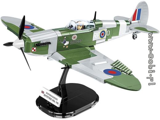 Historia z COBI. Supermarine Spitfire – brytyjski „złośnik”, który dawał popalić Luftwaffe!
