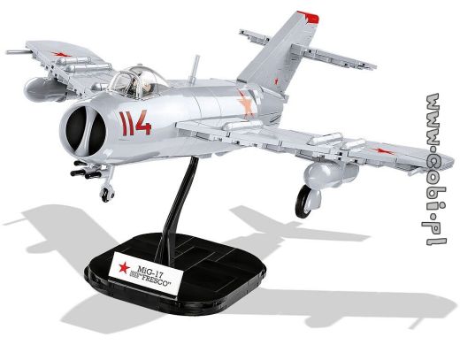 Historia z COBI. Myśliwiec MiG-17 – jeden z symboli Zimnej Wojny