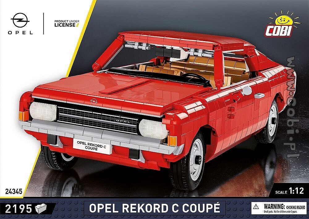 Klasyki motoryzacji z COBI. Opel Rekord C - rewolucja designu w miniaturze - zdjęcie w treści artykułu