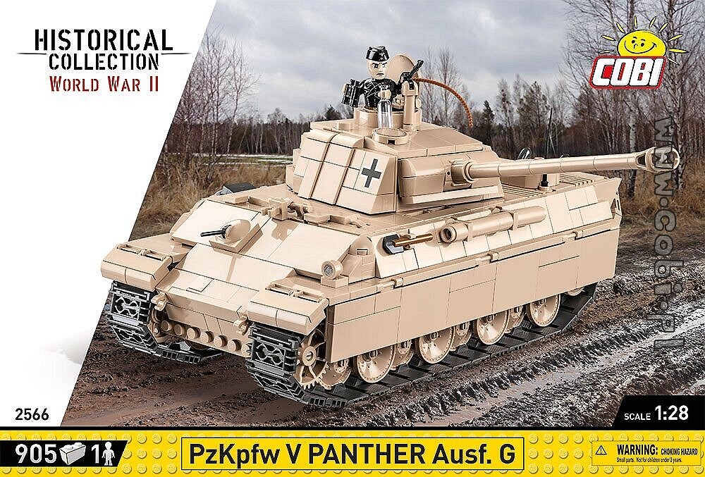 Historia z COBI. Niemiecki czołg Panzer Panther, bali się go nie tylko alianci! - zdjęcie w treści artykułu