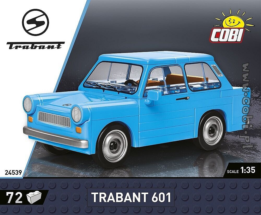 Klasyki motoryzacji z COBI. Trabant 601 – niemiecki samochód dla ludu - zdjęcie w treści artykułu
