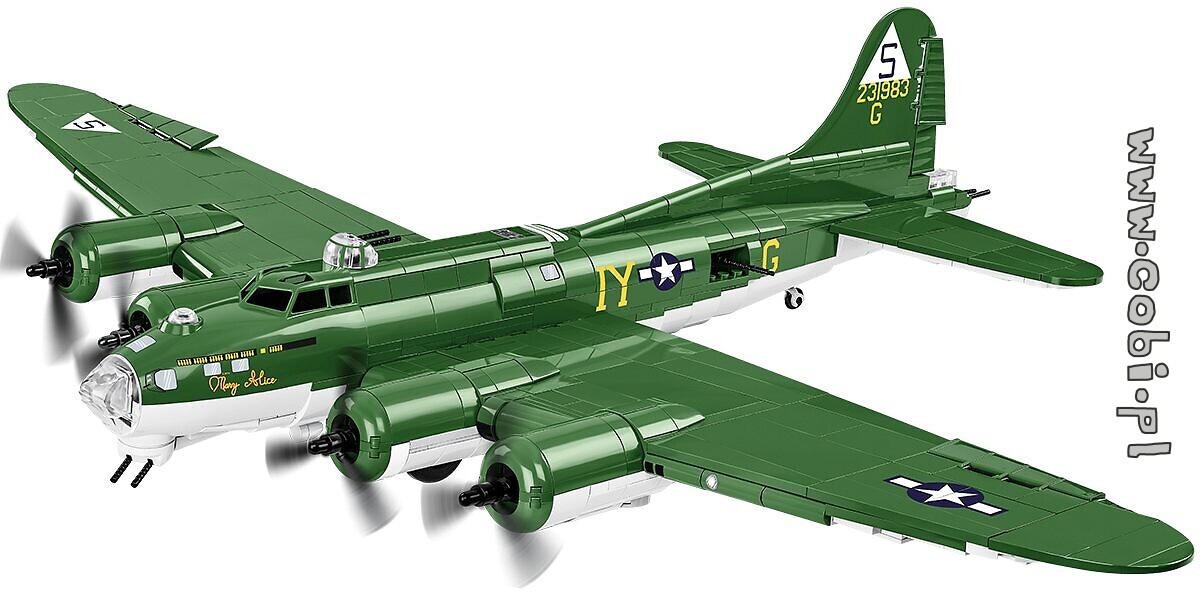Historia z COBI. Bombowiec Boeing B-17 Latająca Forteca