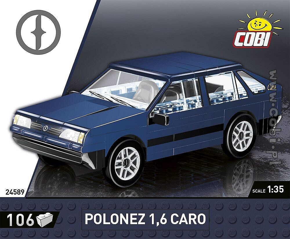 Klasyki motoryzacji z COBI. Polonez Caro – samochód, który pomógł 
