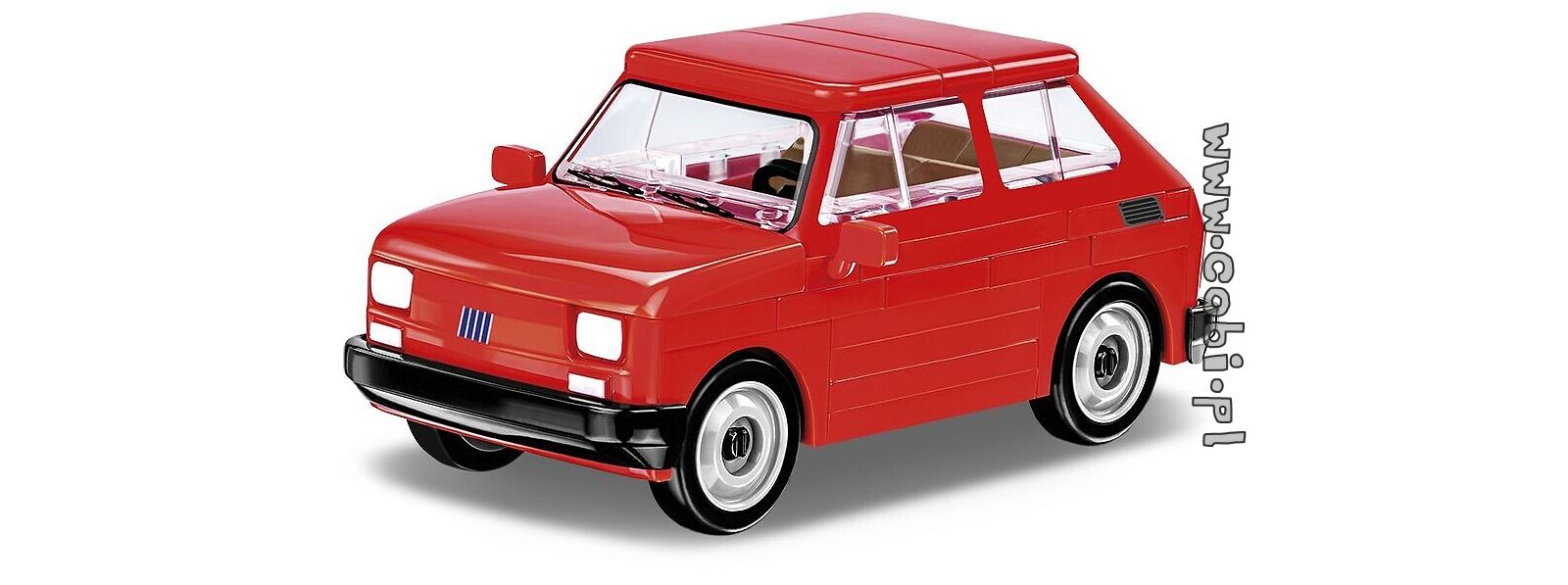 Klasyki motoryzacji z COBI. Fiat 126p - ikona polskich dróg 