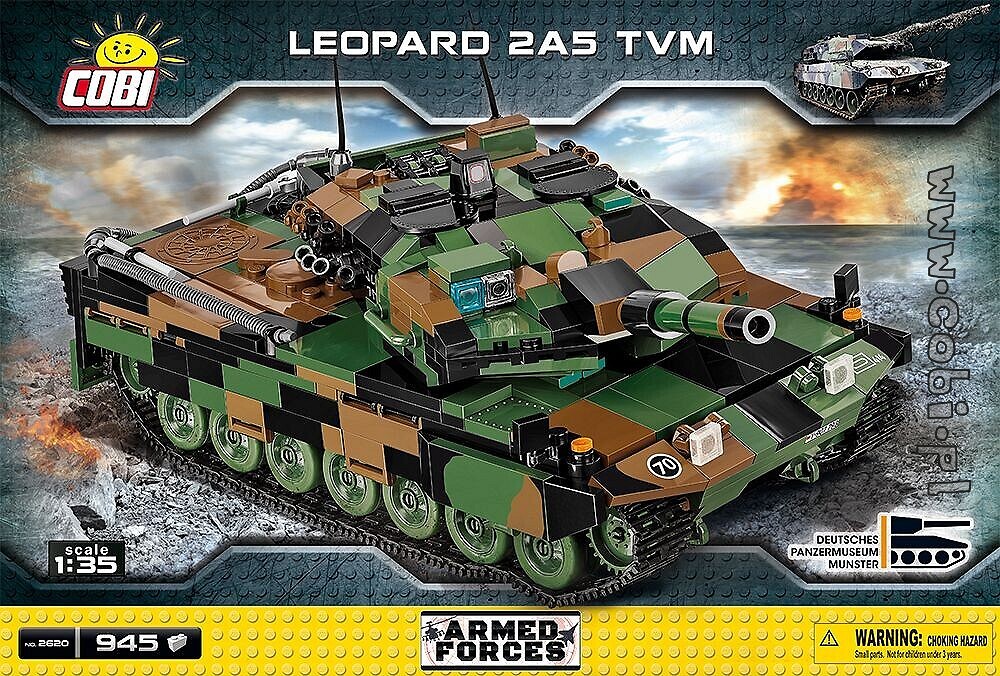 Historia z COBI. Niemiecki czołg Leopard 2 – współczesna pomoc w walce na wschodzie - zdjęcie w treści artykułu