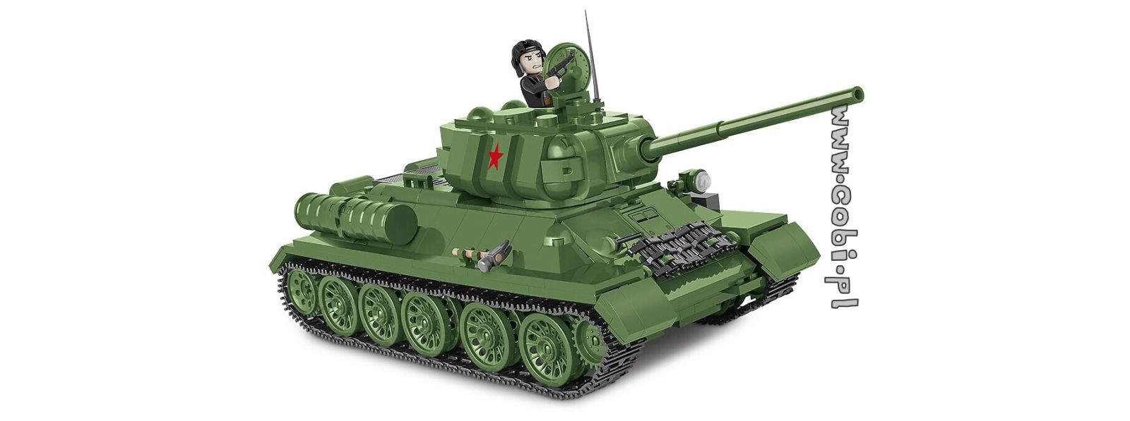 Historia z COBI. T-34-85 – radziecki czołg średni z okresu II wojny światowej