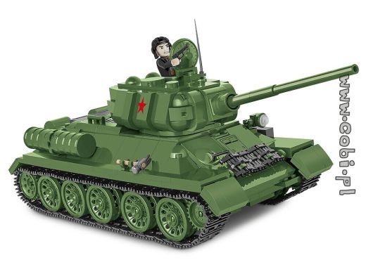 Historia z COBI. T-34-85 – radziecki czołg średni z okresu II wojny światowej