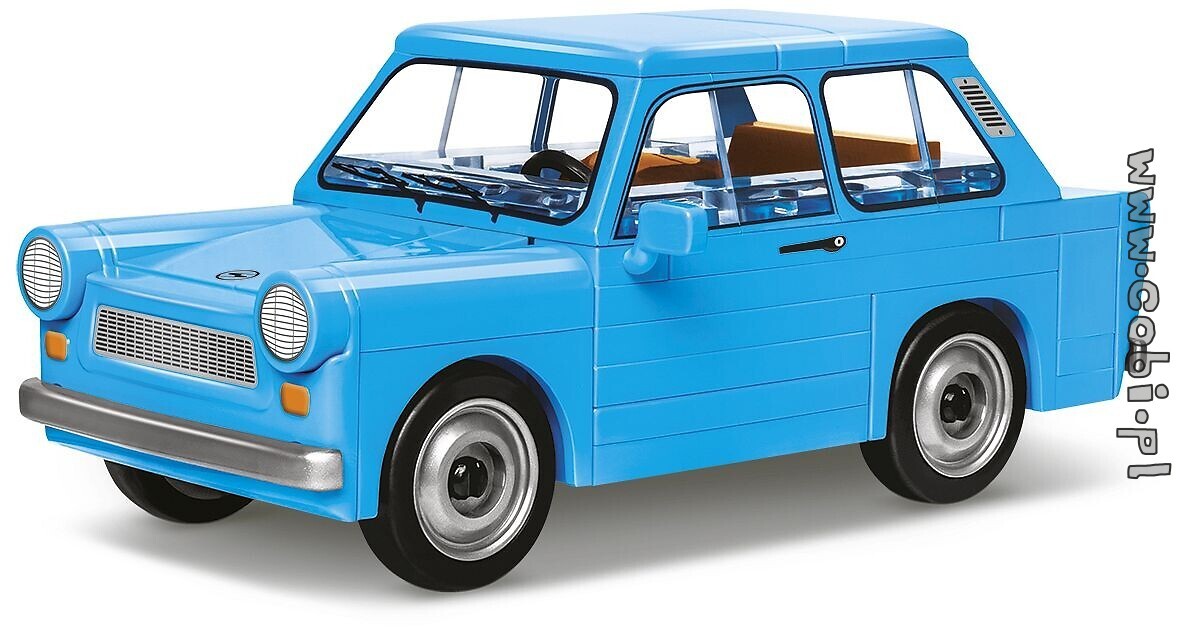 Klasyki motoryzacji z COBI. Trabant 601 – niemiecki samochód dla ludu