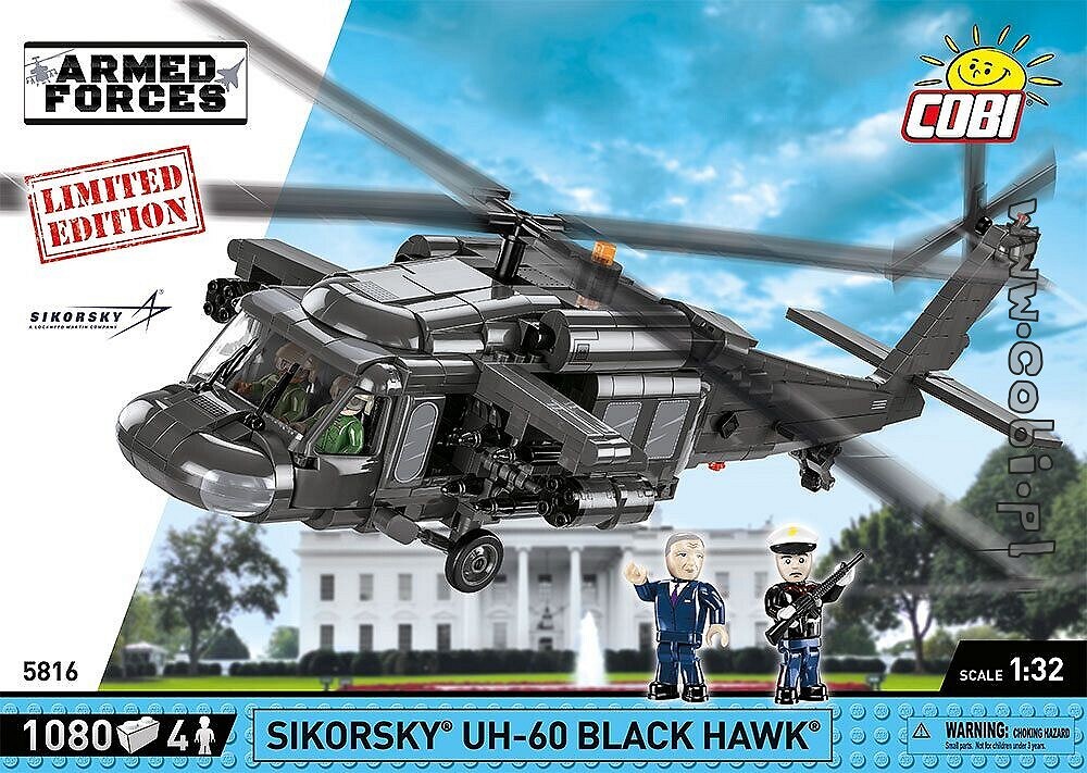 Historia z COBI. Helikopter Sikorsky UH-60 Black Hawk i nie ma mocnych! - zdjęcie w treści artykułu
