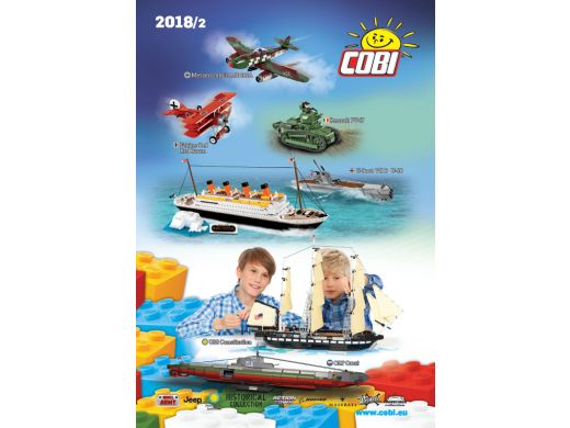 New catalogue of Cobi blocks 2/2018