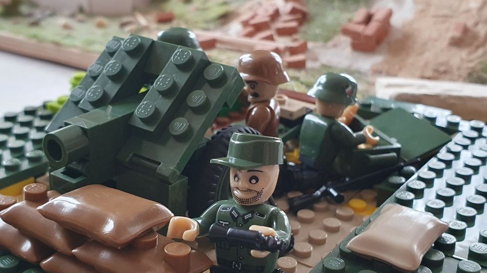 Niemieckie działo piechoty o kalibrze 75mm!