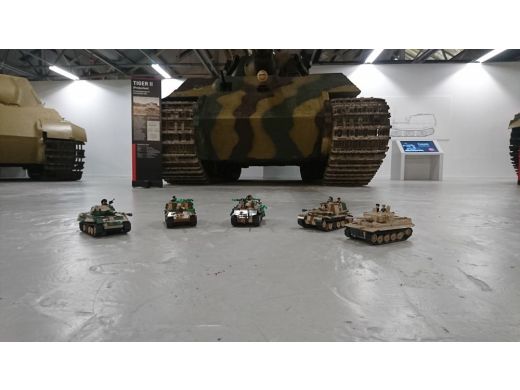 Kolekcja COBI w Bovington Tank Museum