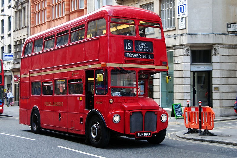 London Bus z klocków - zdjęcie w treści artykułu