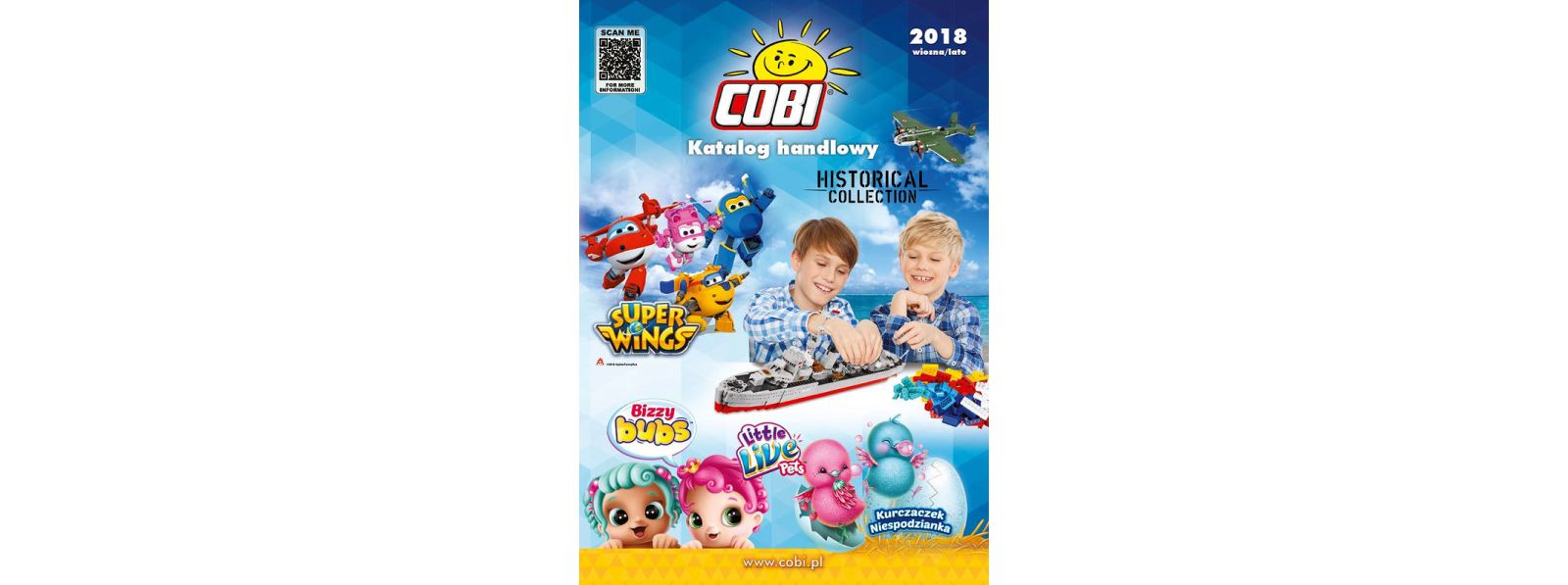Katalog handlowy Cobi wiosna/lato 2018
