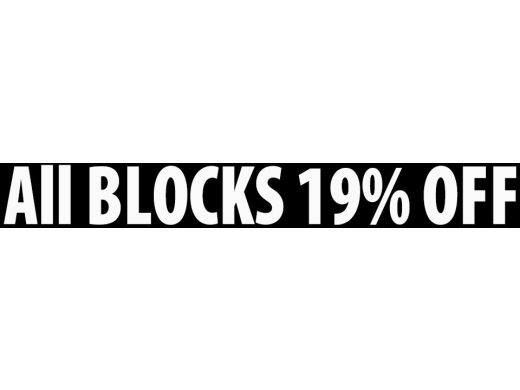 All Blocks 19% OFF