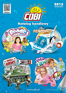 Katalog handlowy Cobi wiosna/lato 2015