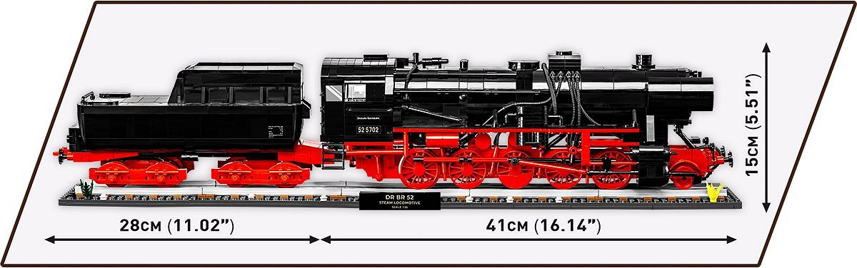 DR BR 52 Steam Locomotive & Railway Semaphore - fot. 13