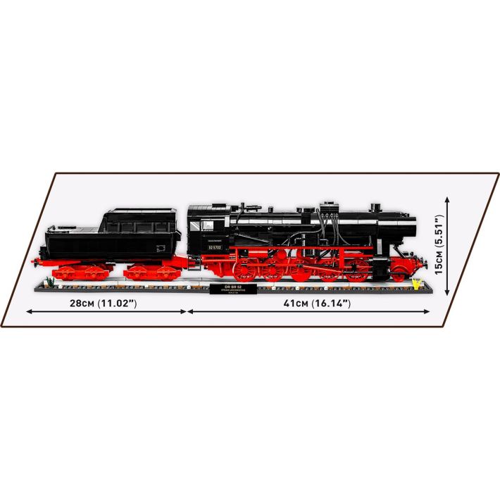 DR BR 52 Steam Locomotive & Railway Semaphore - fot. 13