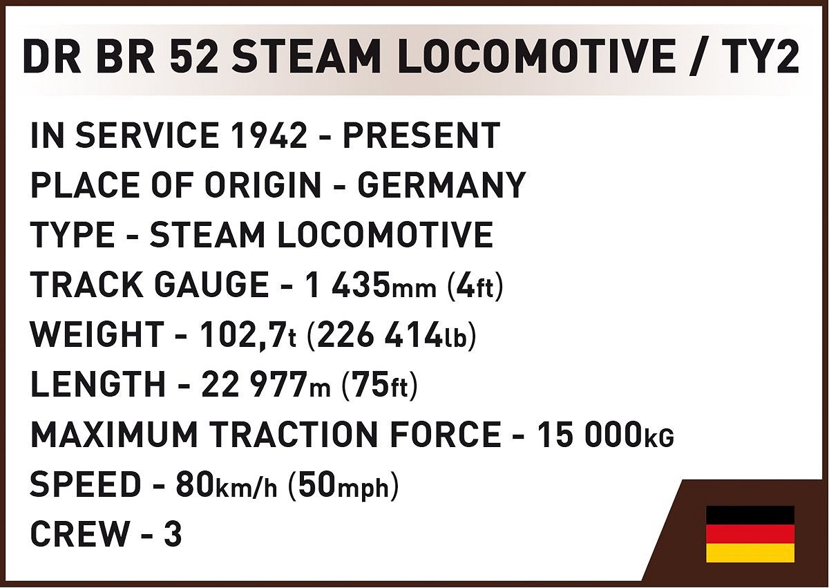 DR BR 52 Steam Locomotive & Railway Semaphore - fot. 10
