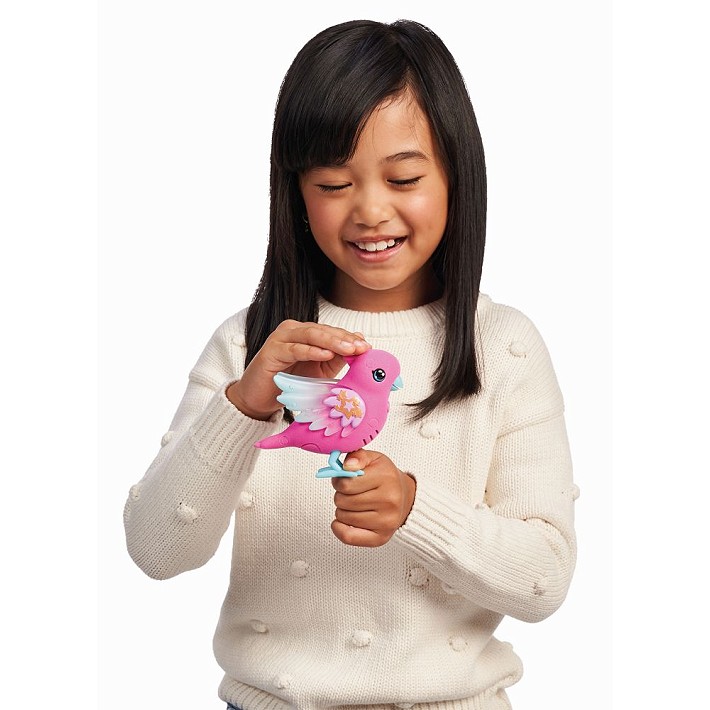 LLP Ćwierkająco mówiący ptaszek ze świecącymi skrzydełkami - fot. 13