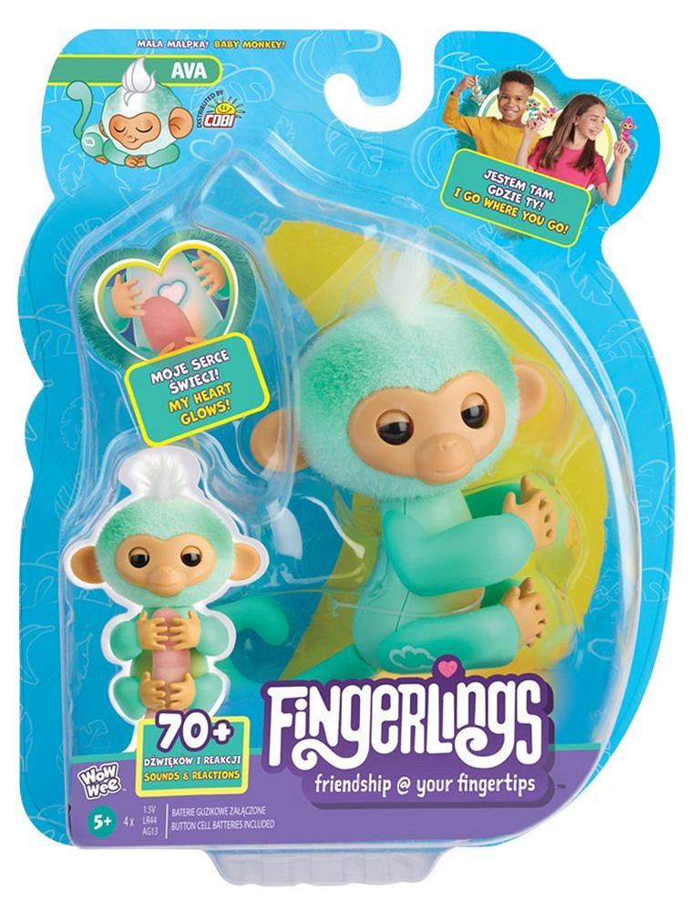 Fingerlings Interaktywna małpka Ava