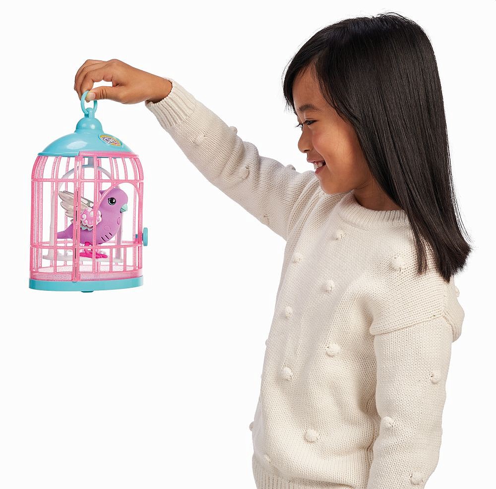 LLP Ćwierkająco mówiący ptaszek ze świecącymi skrzydełkami - fot. 9