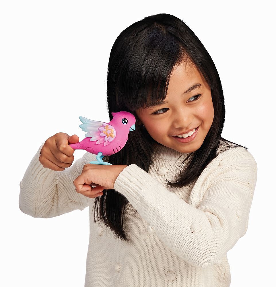 LLP Ćwierkająco mówiący ptaszek ze świecącymi skrzydełkami - fot. 12