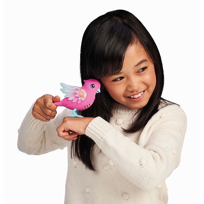 LLP Ćwierkająco mówiący ptaszek ze świecącymi skrzydełkami - fot. 12