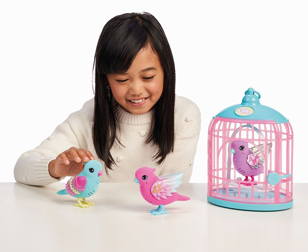 LLP Ćwierkająco mówiący ptaszek ze świecącymi skrzydełkami - fot. 11