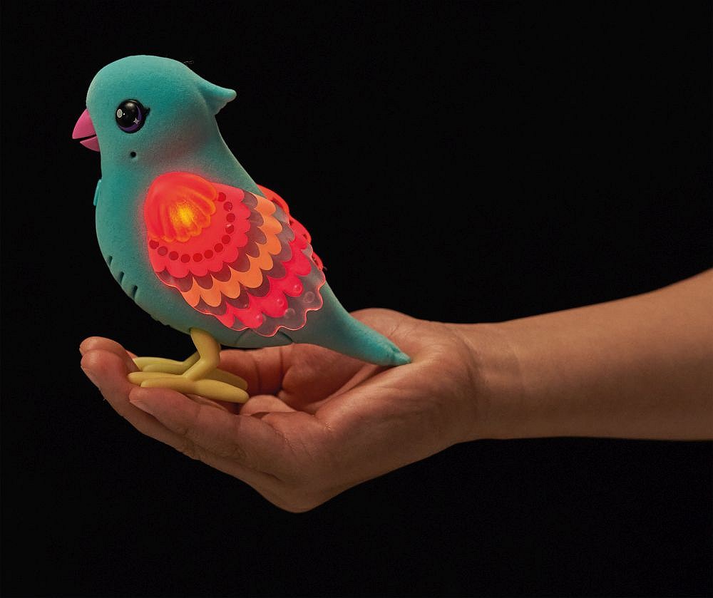 LLP Ćwierkająco mówiący ptaszek ze świecącymi skrzydełkami - fot. 8