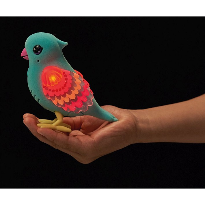 LLP Ćwierkająco mówiący ptaszek ze świecącymi skrzydełkami - fot. 8