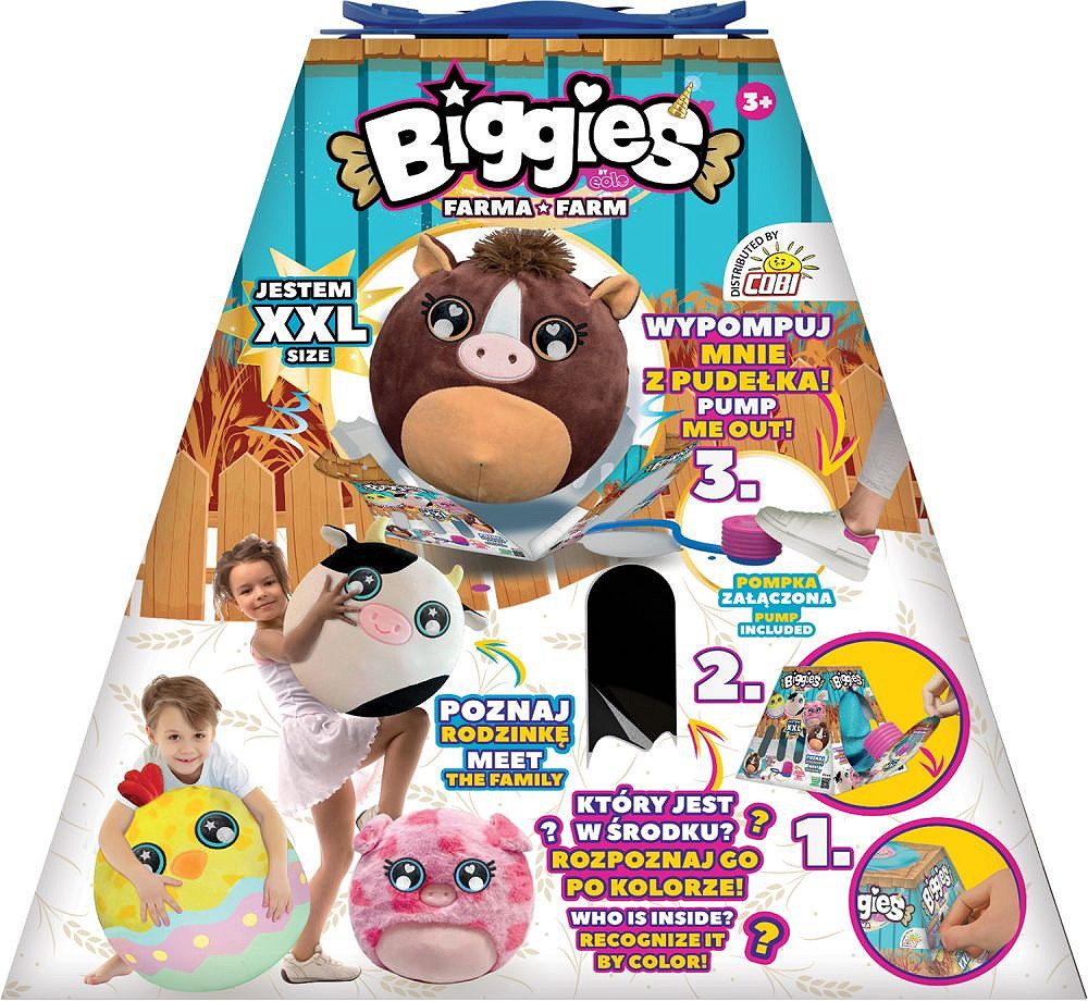 Biggies XXL Farma - maskotka - Konik - uszkodzone opakowanie - fot. 4