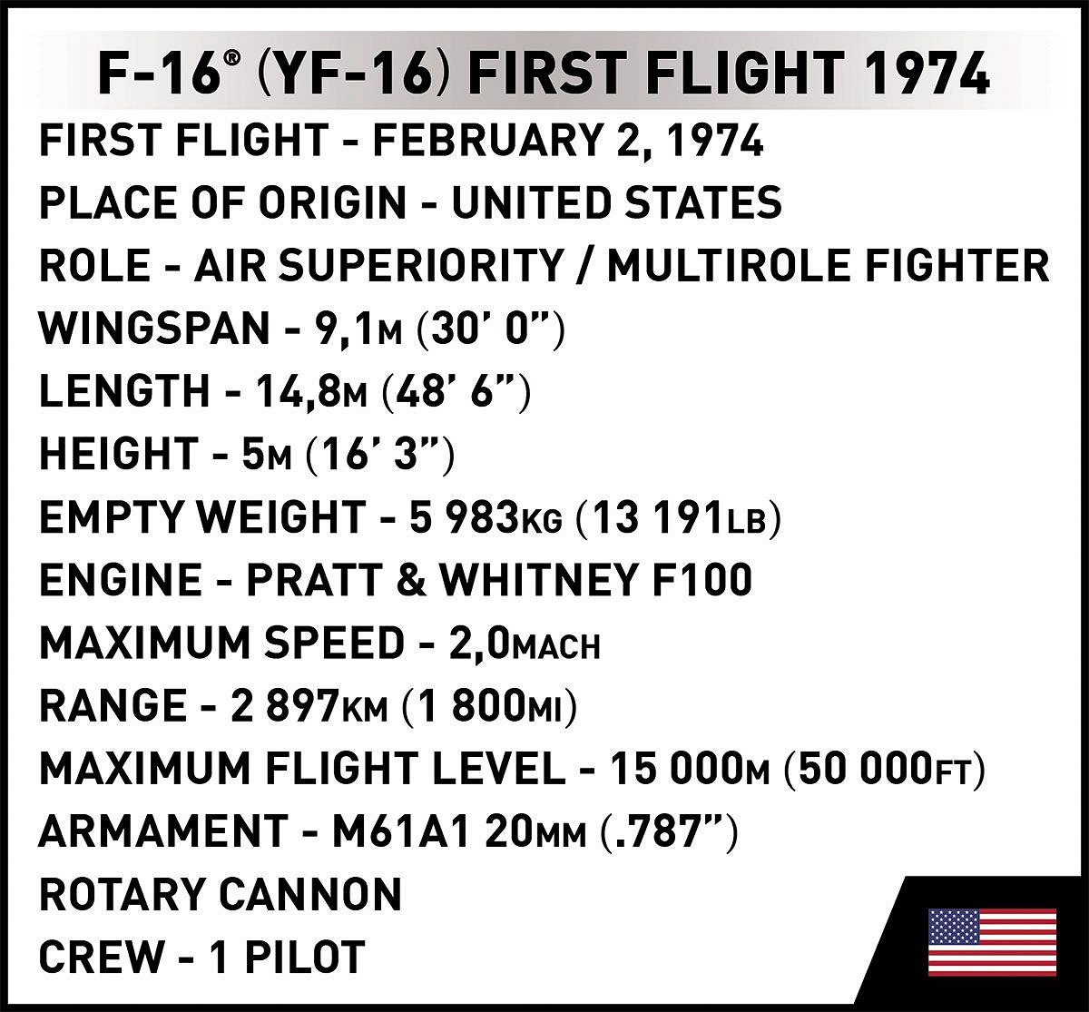 F-16 (YF-16) First Flight 1974 - fot. 8