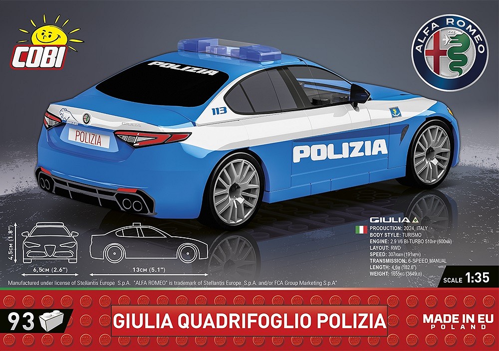 Giulia Quadrifoglio Polizia - fot. 3