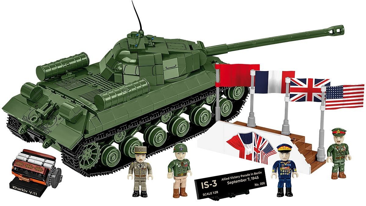 Historia z COBI: Czołg IS-3 – siła, która przerosła niemieckie czołgi ciężkie