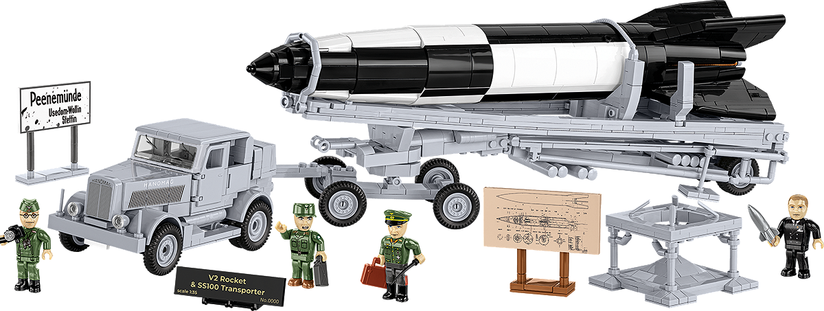 V2 Rocket & SS100 Transporter - Edycja Limitowana