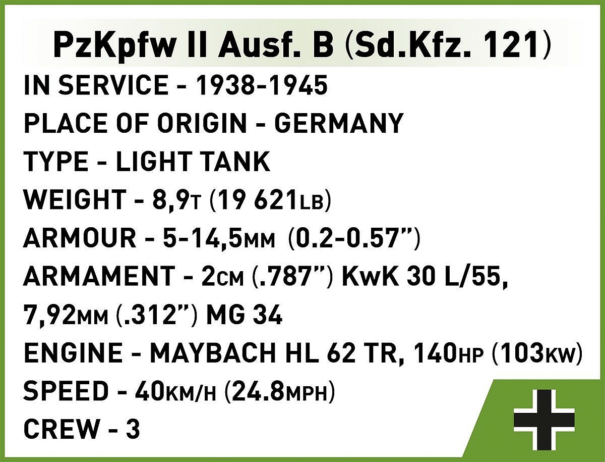 PzKpfw II Ausf. B (Sd.Kfz.121) - Edycja limitowana - fot. 9