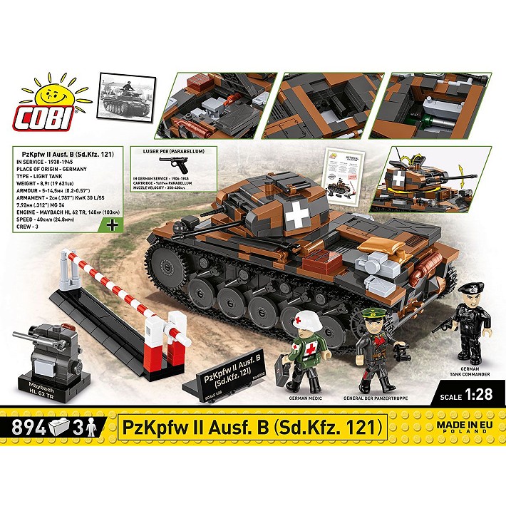 PzKpfw II Ausf. B (Sd.Kfz.121) - Edycja limitowana - fot. 4