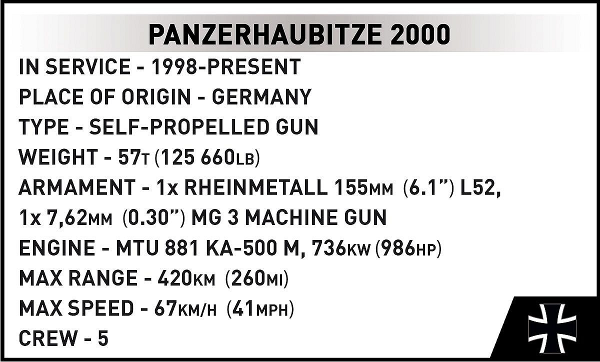 Panzerhaubitze 2000 - uszkodzone opakowanie - fot. 10