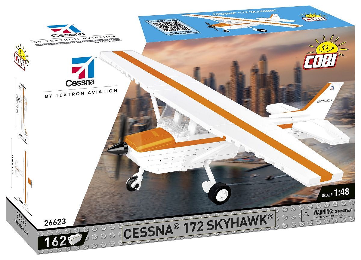 Cessna 172 Skyhawk z klocków COBI