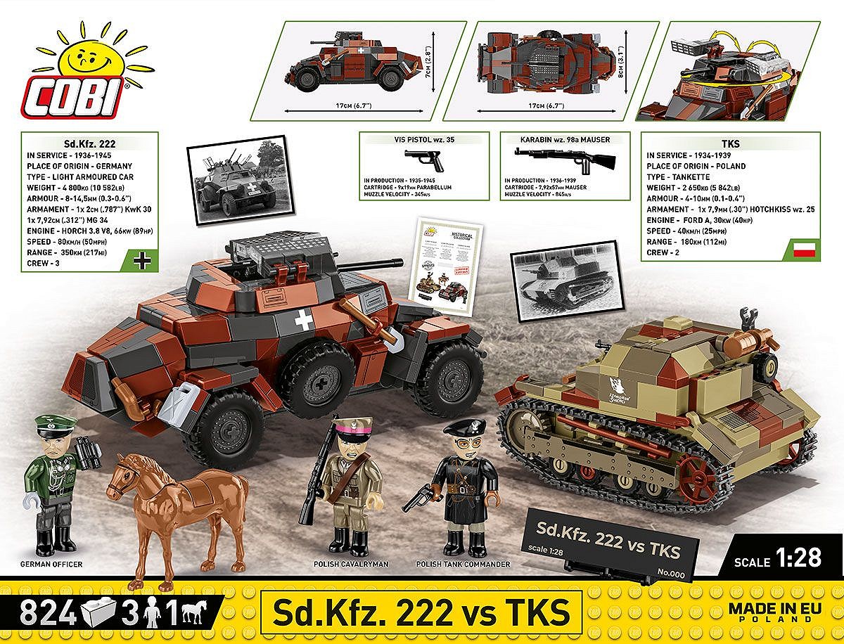 Sd.Kfz. 222 vs TKS (September 1939) - Edycja Limitowana - fot. 4