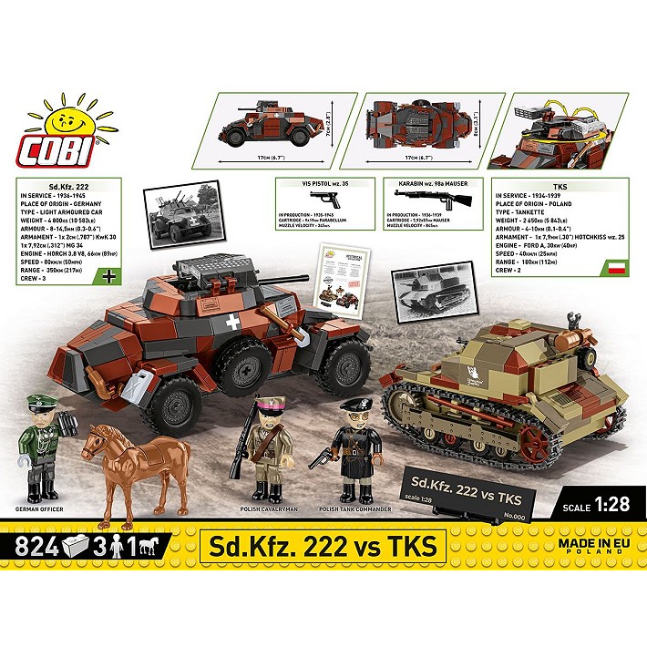 Sd.Kfz. 222 vs TKS (September 1939) - Edycja Limitowana - fot. 4