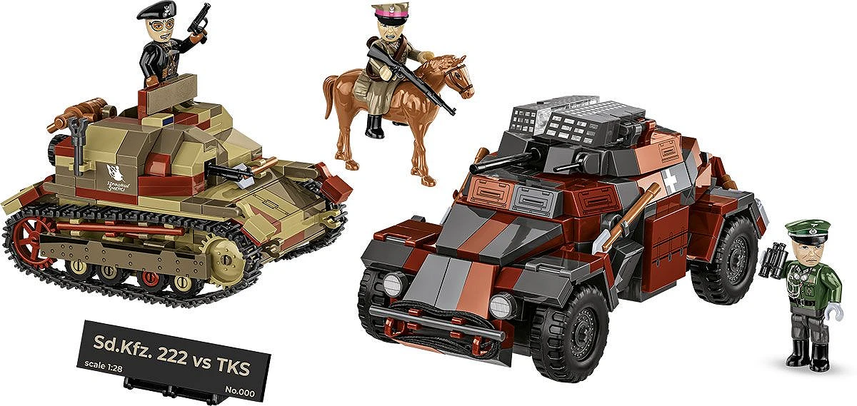Sd.Kfz. 222 vs TKS (September 1939) - Edycja Limitowana (COBI-2656